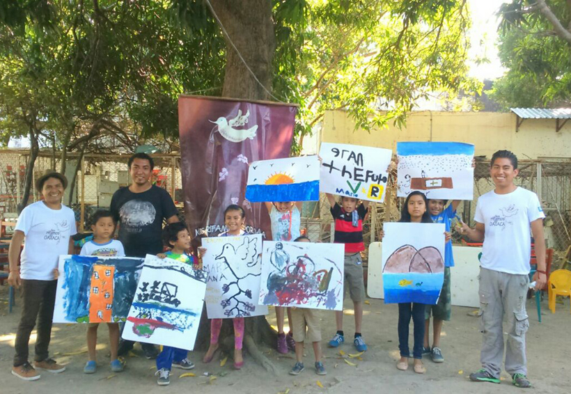 Artistas llevan esperanza al Istmo de Oaxaca