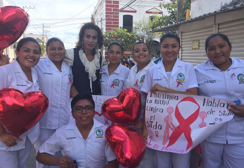 Celebran en Juchitán el Día Internacional  de la lucha contra el Sida