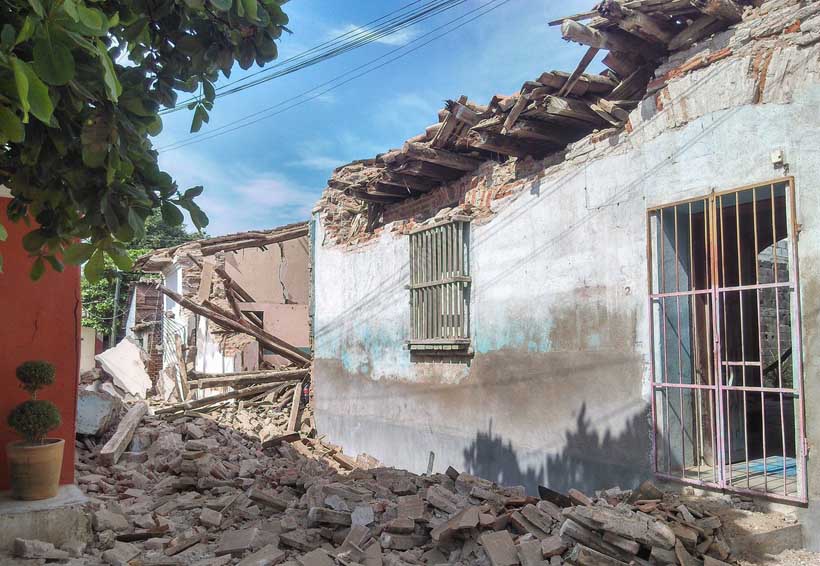 Construyen refugios temporales en Ciudad Ixtepec, Oaxaca | El Imparcial de Oaxaca