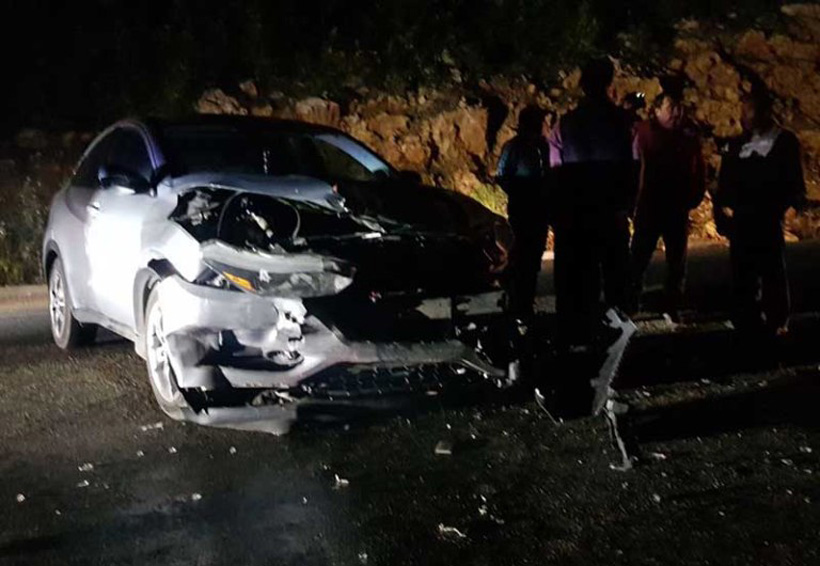 Borracho al volante deja tres lesionados