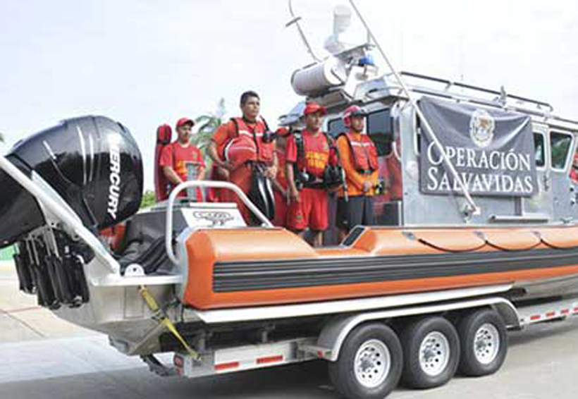 Inicia Operación Salvavidas en la Costa de Oaxaca