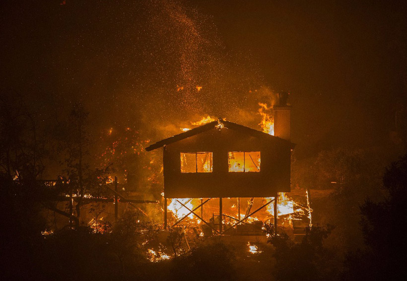 Combaten seis focos de incendios en California | El Imparcial de Oaxaca