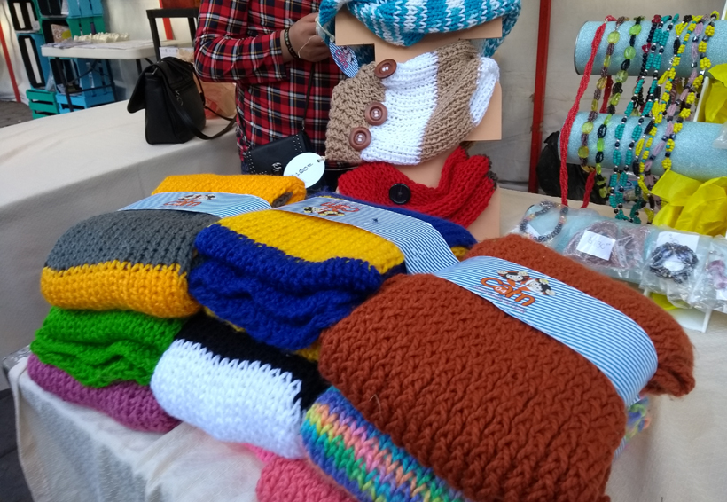 Personas con discapacidad en Oaxaca elaboran artesanías