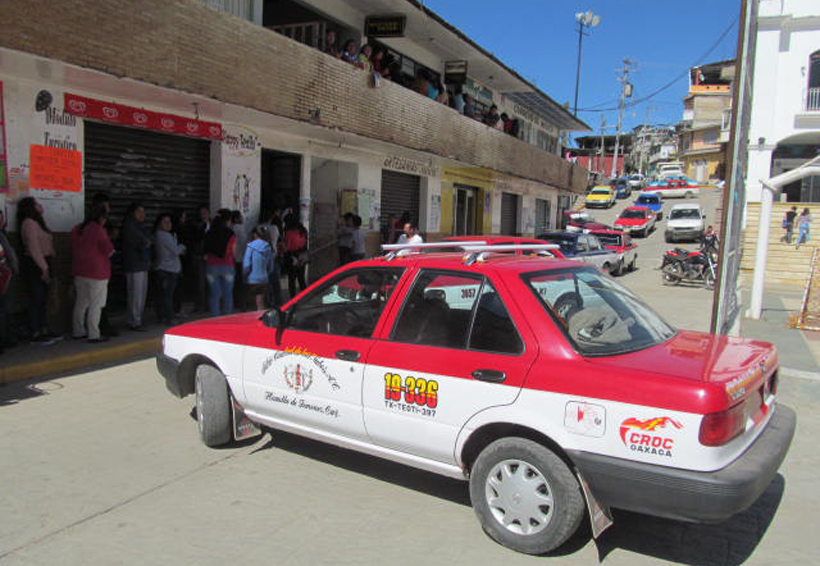 Protestan taxistas de Huautla  contra una determinación vial | El Imparcial de Oaxaca
