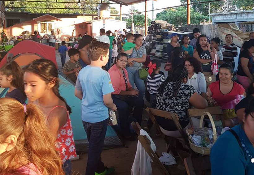Realizan convivencia con  damnificados en Asunción Ixtaltepec, Oaxaca