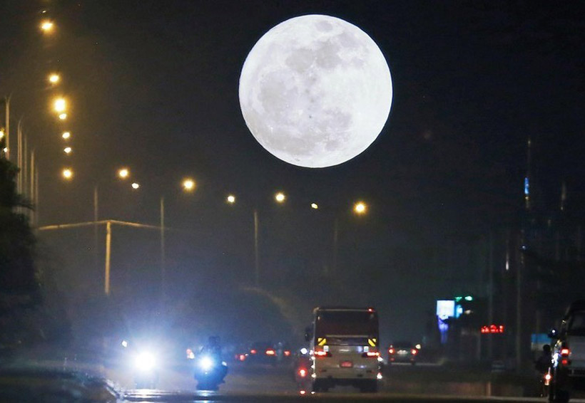 La cautivante “superluna” que se vio anoche | El Imparcial de Oaxaca