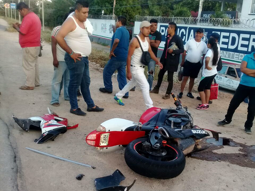 Arrollan a motorista en Tehuantepec, Oaxaca | El Imparcial de Oaxaca