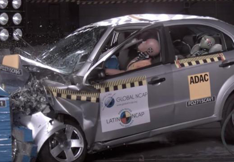 Chevrolet Aveo vuelve a reprobar evaluación de seguridad | El Imparcial de Oaxaca