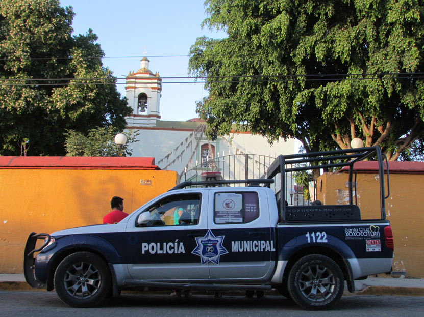 Hallan feto en el templo de Xoxocotlán, Oaxaca