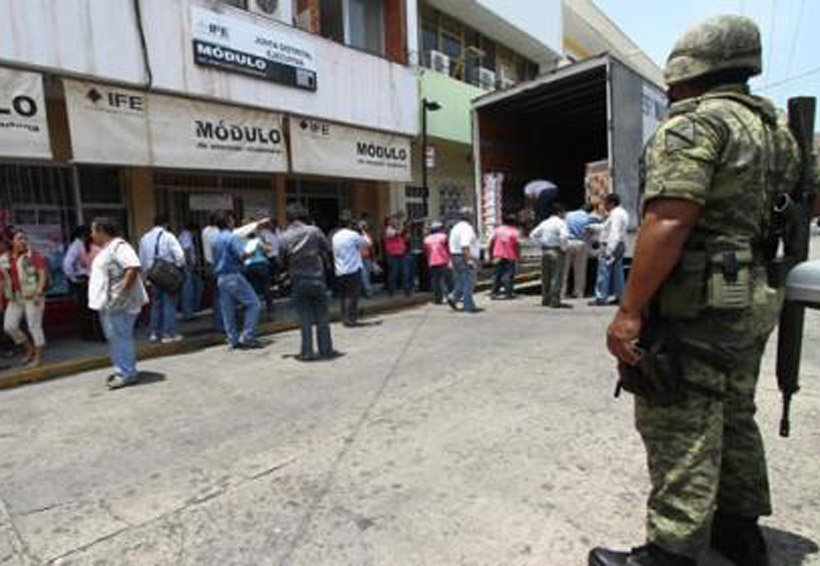 Votantes se alejan de las urnas por la inseguridad: INE | El Imparcial de Oaxaca
