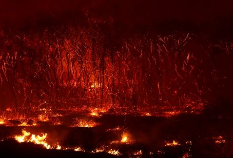 Santa Bárbara, amenazada por los incendios en California | El Imparcial de Oaxaca