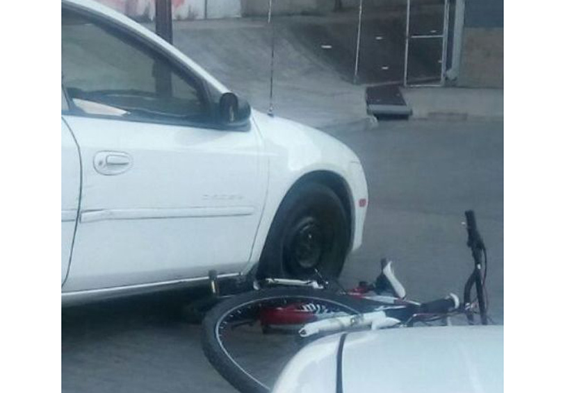 Atropellan a adolescente ciclista en El Rosario