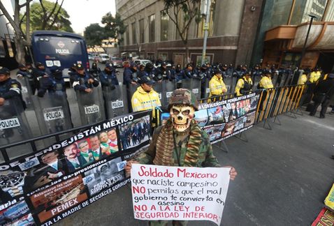 Amnistía Internacional pide a Peña vetar la ley de seguridad | El Imparcial de Oaxaca