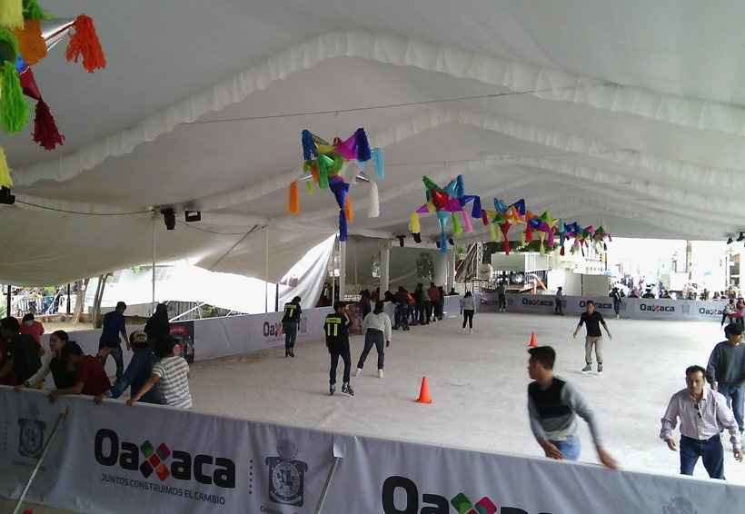 Suspenden pista de hielo en Oaxaca para este año | El Imparcial de Oaxaca