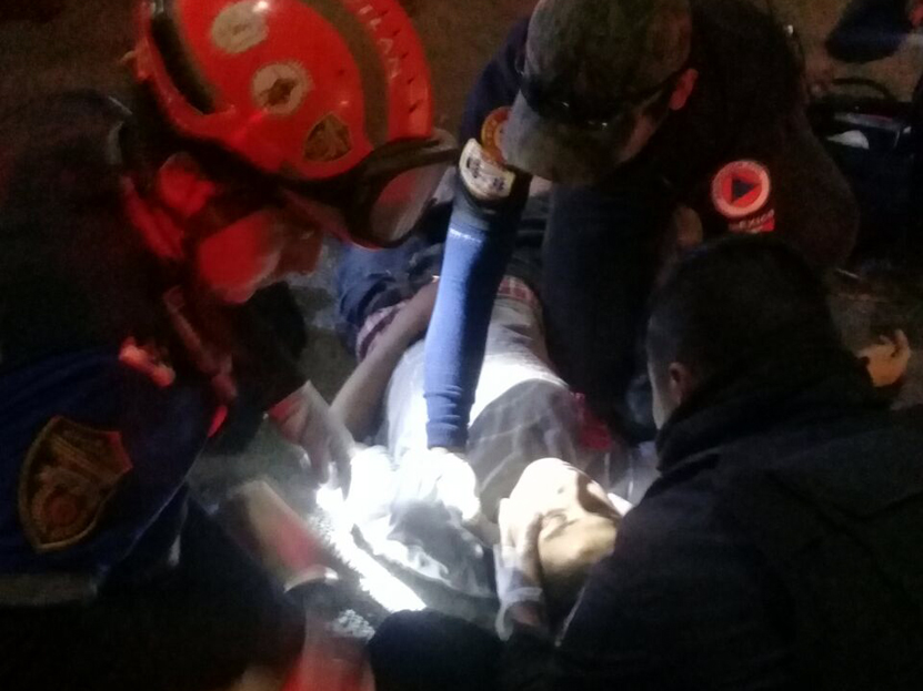 Atropellan a motociclista en la colonia La Zapoteca, Oaxaca