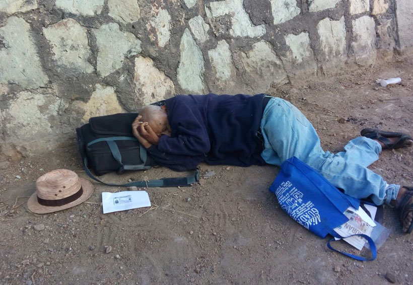 Muere abuelito víctima del frío en Oaxaca | El Imparcial de Oaxaca