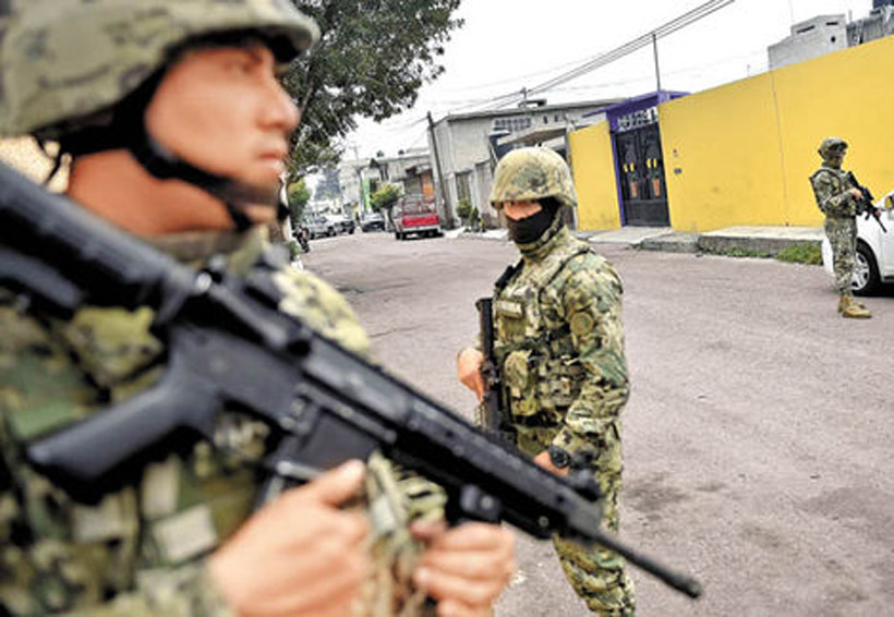 En 2017, despliegue militar anticrimen costó 32 mil mdp | El Imparcial de Oaxaca
