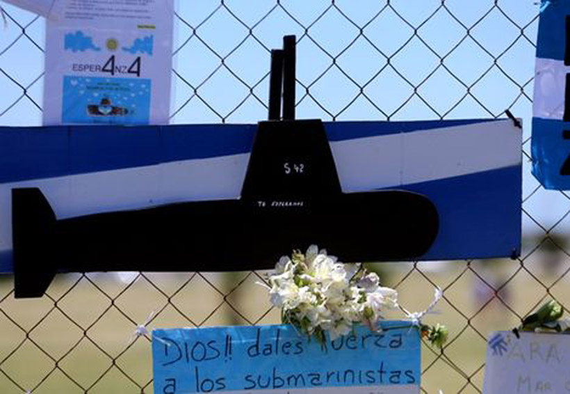 Argentina declarará 3 días de luto por submarino perdido | El Imparcial de Oaxaca