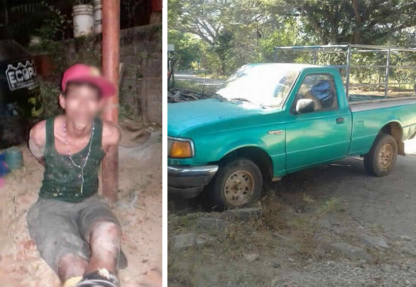 Amarran a joven que intentaba robarse una camioneta en Tlacamama, Oaxaca | El Imparcial de Oaxaca
