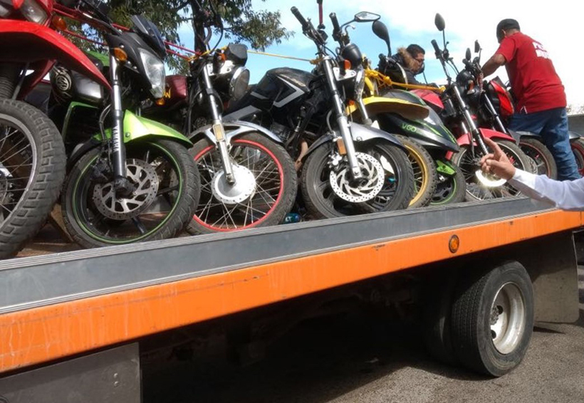 Asegura Policía Vial 44 motocicletas en primer día de operativo en Oaxaca | El Imparcial de Oaxaca