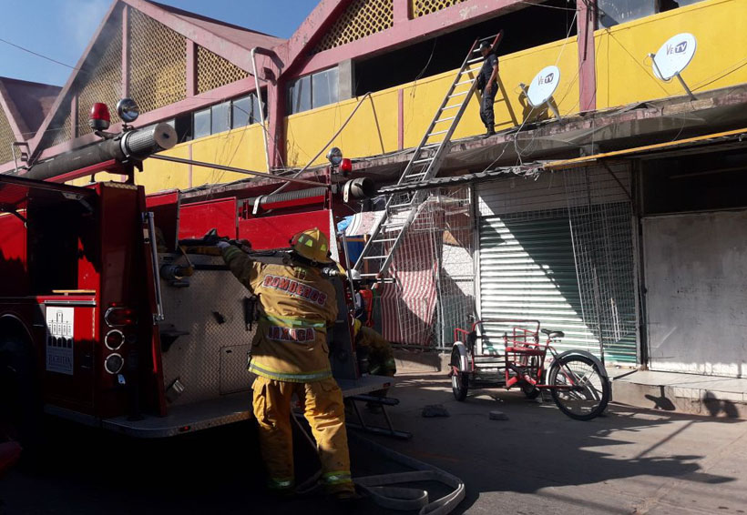 Conato de incendio en  mercado de Juchitán, Oaxaca