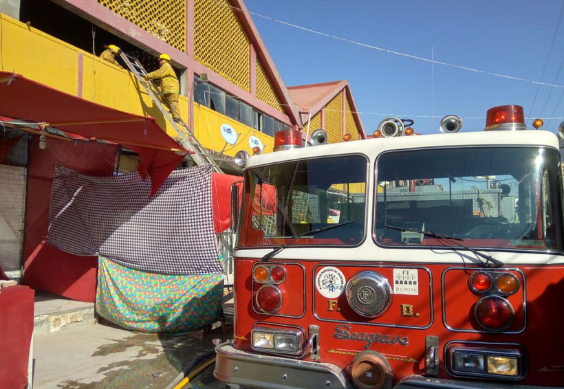 Conato de incendio en  mercado de Juchitán, Oaxaca