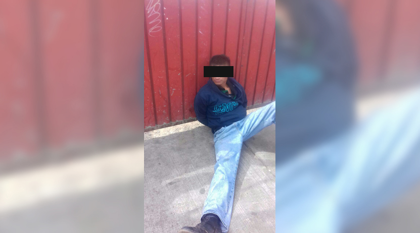 Cholo quería robar cigarros y recibió tremenda golpiza