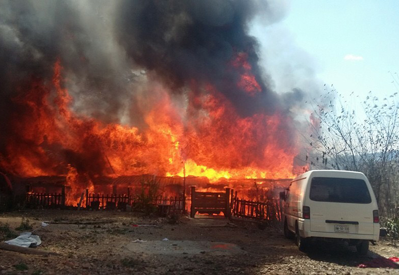 Incendio forestales, un riesgo  latente en la ciudad de Tlaxiaco, Oaxaca