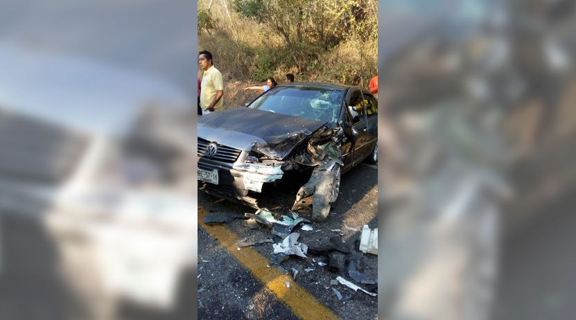 Encontronazo deja cuatro personas lesionadas en la Costa, Oaxaca | El Imparcial de Oaxaca