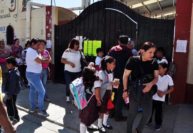 Cumplen una semana sin clases en primaria de Oaxaca | El Imparcial de Oaxaca