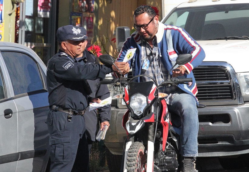 En Oaxaca, piden a motociclistas cumplir reglamento tras incremento de 30% en accidentes