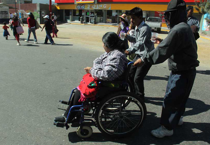 Personas con discapacidad en Oaxaca no han recibido apoyos
