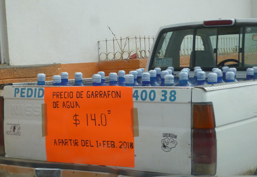 Purificadoras de agua incrementan precio de  garrafón en Cuicatlán, Oaxaca | El Imparcial de Oaxaca