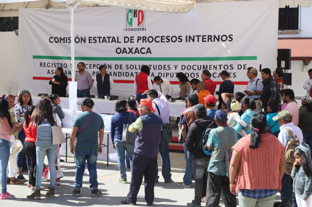 Continúan registros de aspirantes en el PRI | El Imparcial de Oaxaca