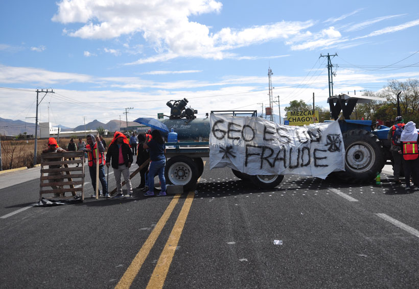 Protestan colonos de Dainzú por aulas y servicios | El Imparcial de Oaxaca