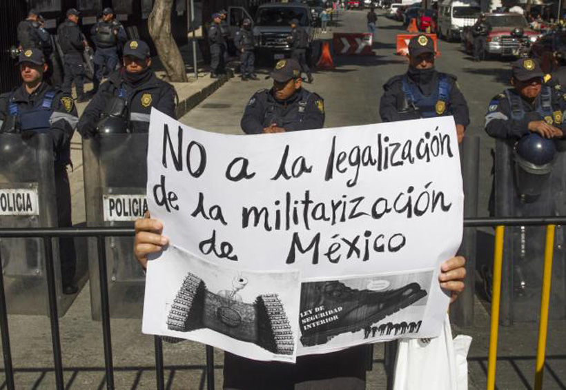 Senadores de oposición presentan acción de inconstitucionalidad contra la Ley de Seguridad Interior | El Imparcial de Oaxaca