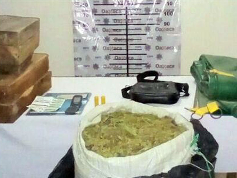 Decomisan 20 kilos de mariguana en Sola de Vega, Oaxaca | El Imparcial de Oaxaca