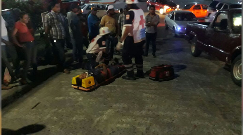 Atropellan a motociclista | El Imparcial de Oaxaca