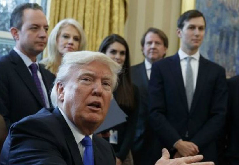 Trump arremete contra libro que lo ‘difama’
