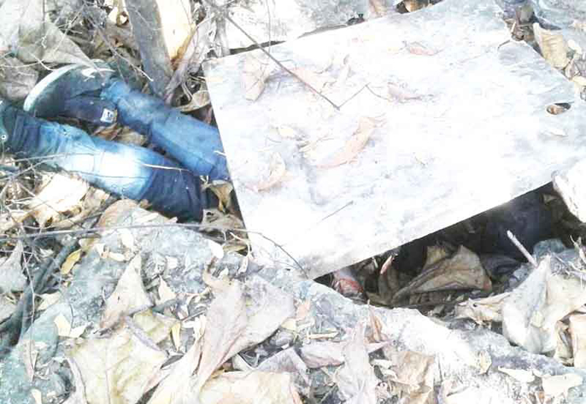 Hallan cuerpo humano putrefacto