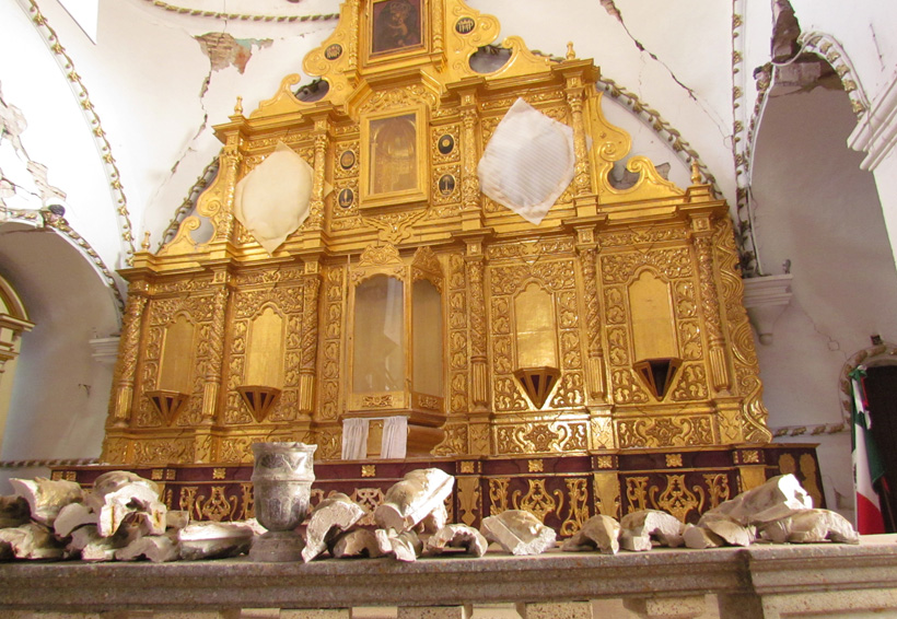 Realizan estudios en templo de San Vicente Ferrer