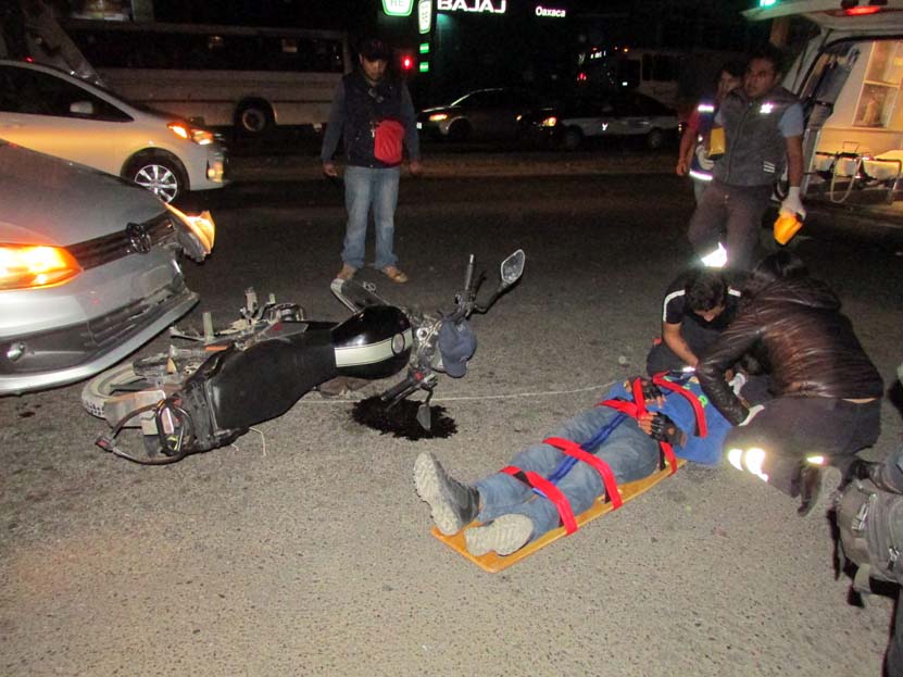 Choca adolescente en San Antonio de la Cal, Oaxaca