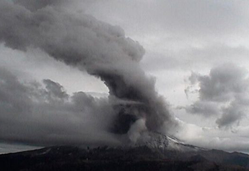 Video: Volcán Popocatépetl registra fuerte explosión | El Imparcial de Oaxaca