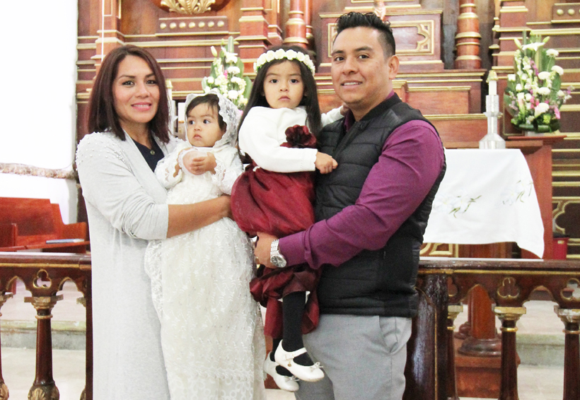 Fernanda es bautizada