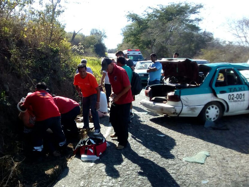 Accidente en el tramo carretero Pochutla – Huatulco, deja seis lesionados | El Imparcial de Oaxaca