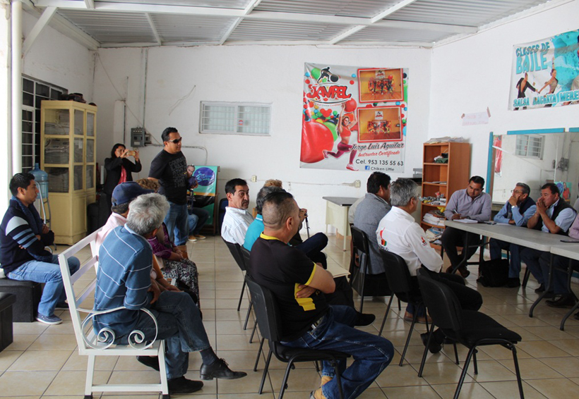 Piden anular permisos  de taxis en Huajuapan de León, Oaxaca