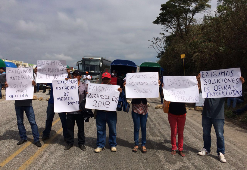 Agentes municipales de Matías  Romero exigen atención | El Imparcial de Oaxaca