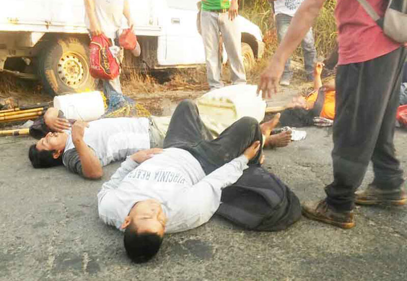 Cinco lesionados en accidente carretero | El Imparcial de Oaxaca