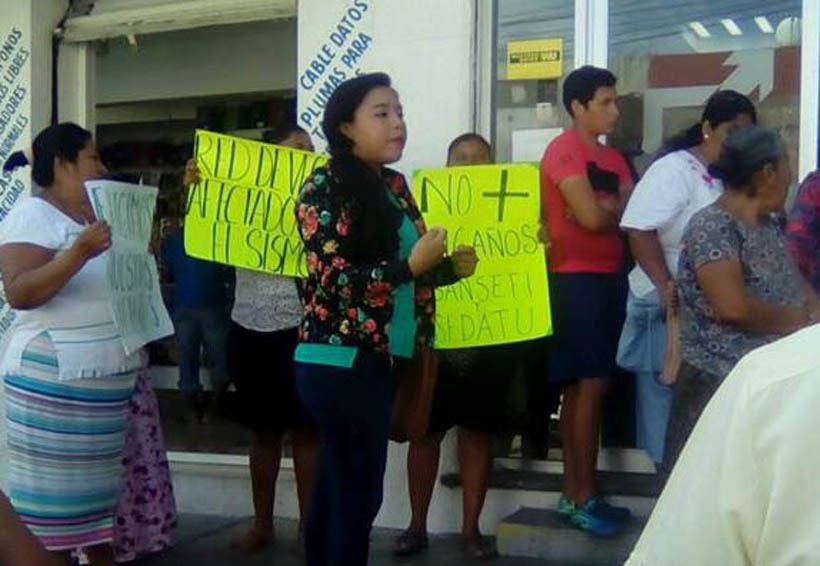 Damnificados del Istmo  se manifiestan  contra Sedatu y Bansefi | El Imparcial de Oaxaca