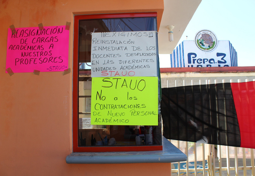 Huelga deja sin clases  a mil 700 estudiantes de la Mixteca de Oaxaca